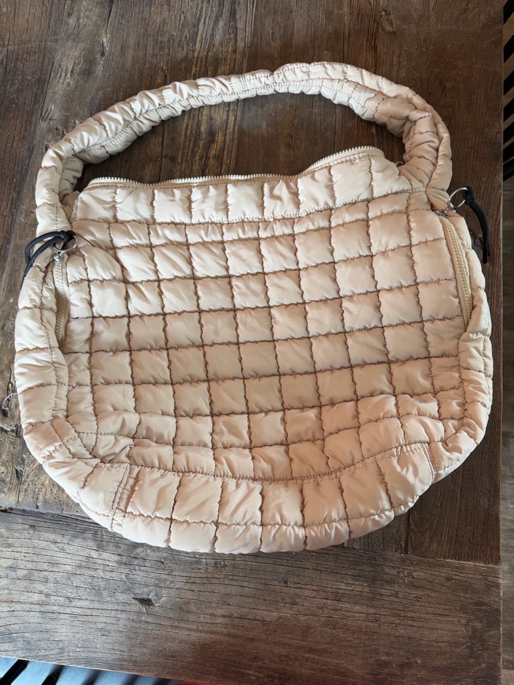 FP Movement Quilted carryall, off white